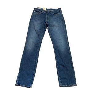 Levis Jeans Mens 32x32 511 Slim Fit Straight Leg Medium Wash Denim